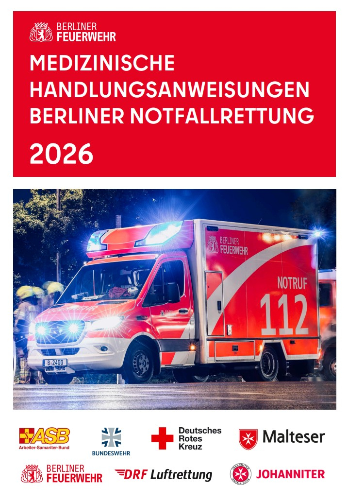MEDIZINISCHE HANDLUNGSANWEISUNGEN BERLINER NOTFALLRETTUNG 2026